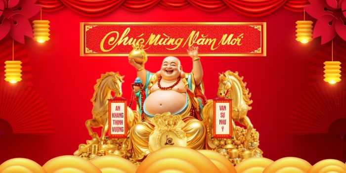 Vector Xuân Di Lặc