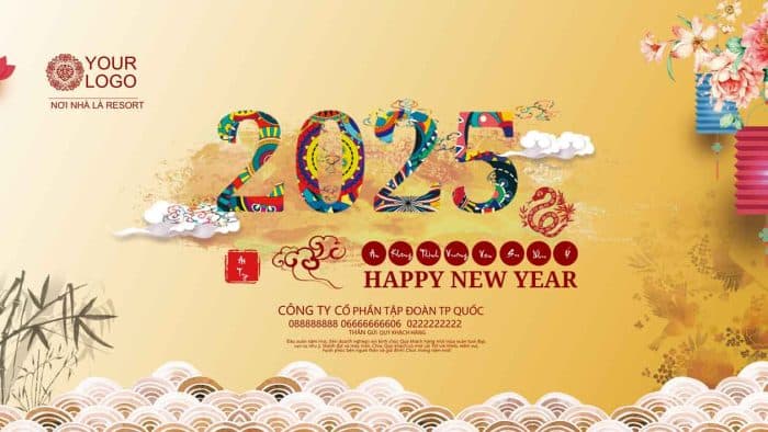 banner chúc mừng năm mới