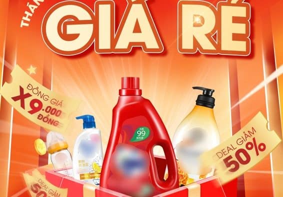 Template Poster Giảm Giá Mùa Hè PSD editable